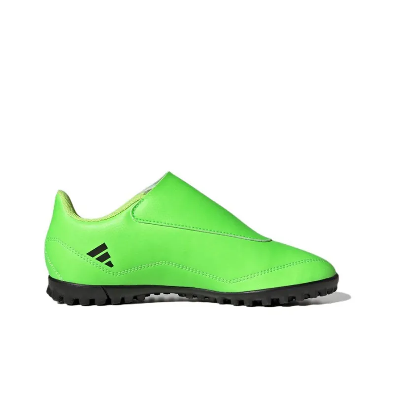 Adidas X SPEEDPORTAL.4 Abrasion Resistant Low Top Kids' Soccer Shoes Neon Green Teenagers-1