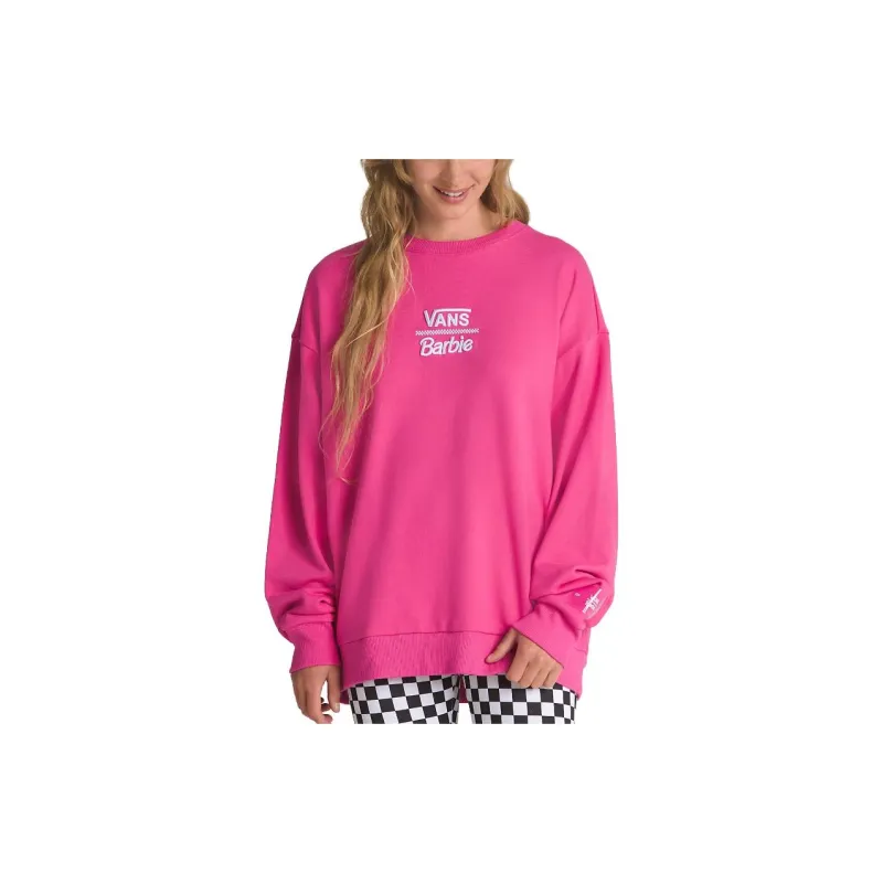 Vans Barbie Renee Sweatshirt Women's Pink-3