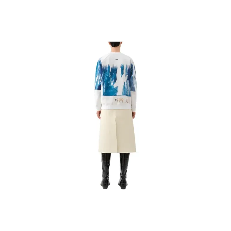 Chloé Sweatshirts Women's White-3