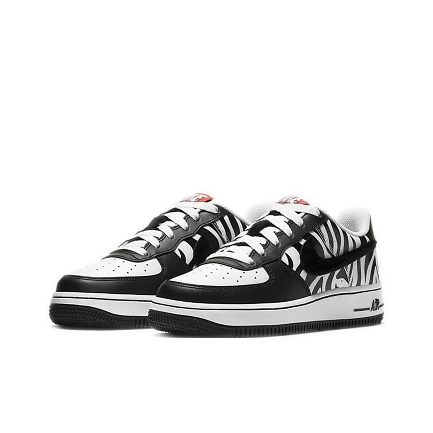 nike air force 1 zebra