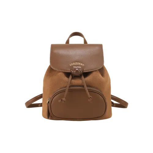 TOUTOU Backpacks Chocolate Brown