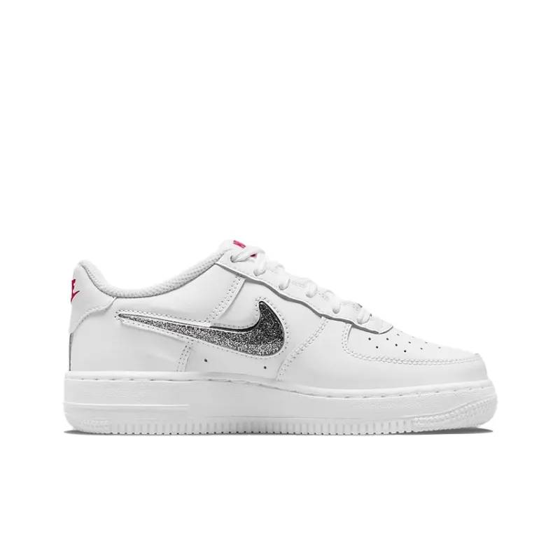 Nike Air Force 1 Low LV8 White Metallic Silver-1
