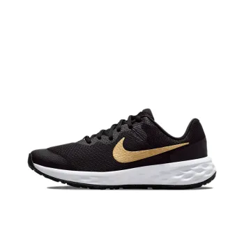 Nike Revolution 6 'Black Metallic Gold' GS