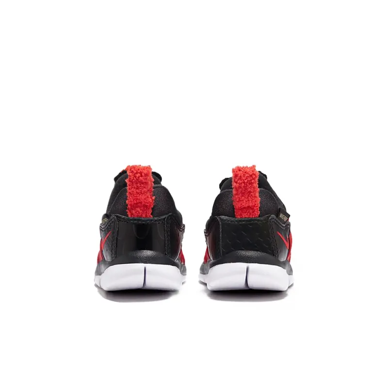 Nike Dynamo Free Mic QS Low Top Toddler Shoes Black Red Infant And Toddler-4