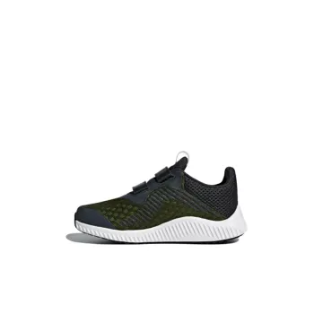 Adidas Fortarun Cool Cf K Wide Breathable Low Top Kids' Running Shoes Black Yellow Kids'