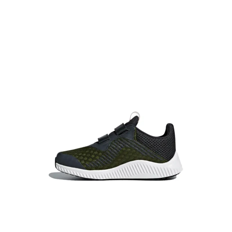 Adidas Fortarun Cool Cf K Wide Breathable Low Top Kids' Running Shoes Black Yellow Kids'-0
