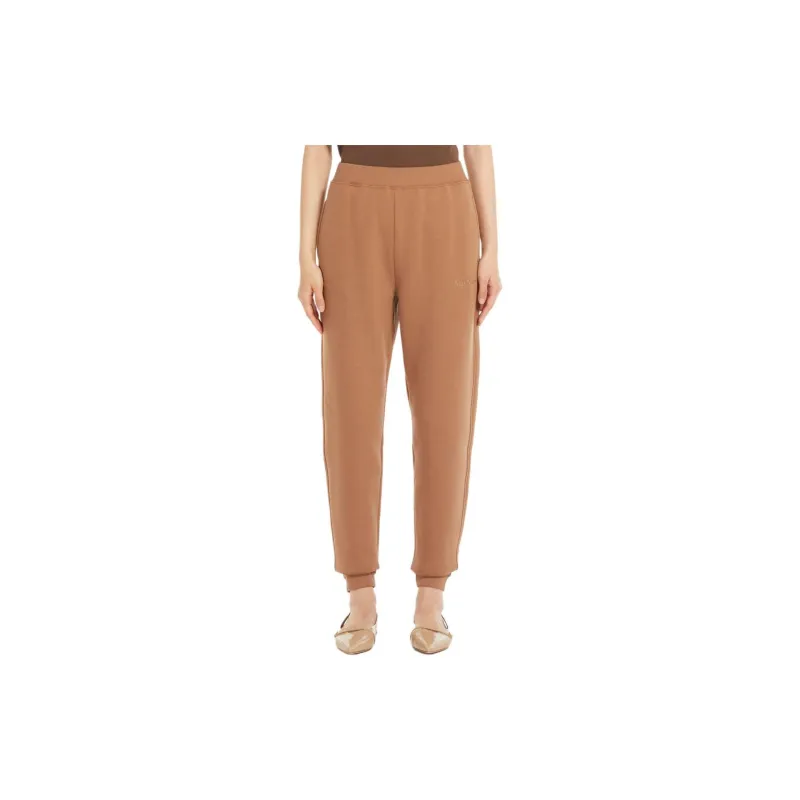 'S MAX MARA Logo Embroidered Jogging Trousers-2