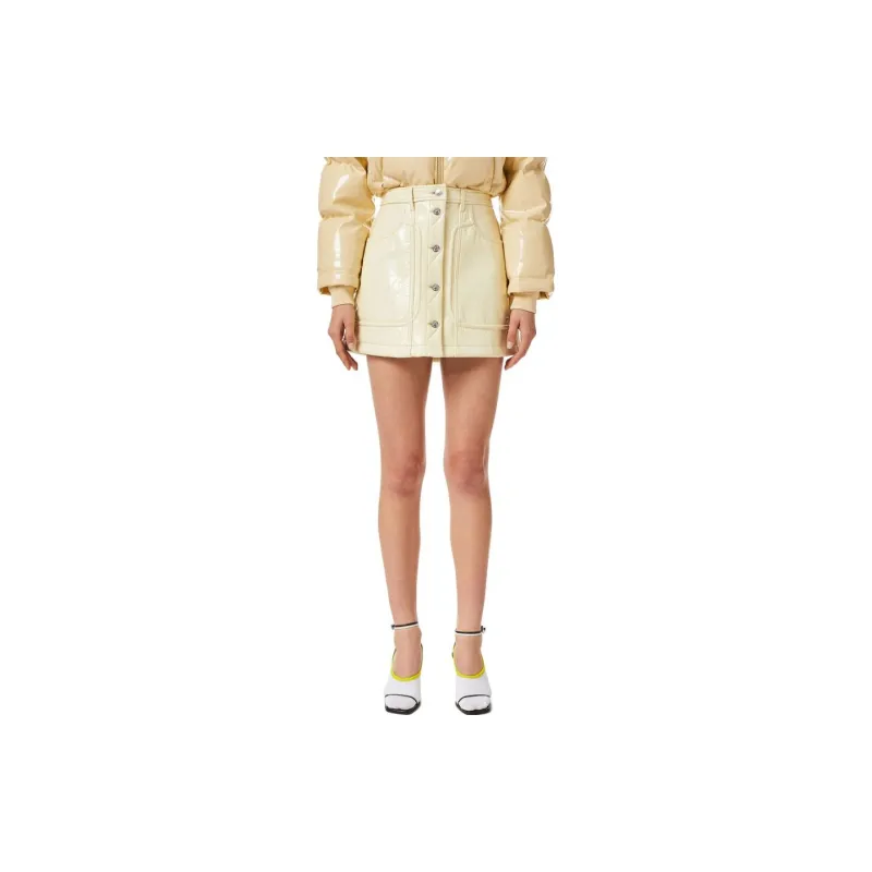 DIESEL Cargo Short Skirts Women's Beige-1