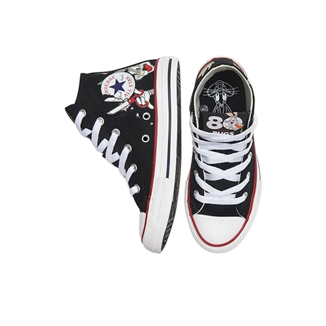 Converse Looney Tunes X Chuck Taylor All Star High PS '80th Anniversary - Bugs Bunny's Mischief'-3