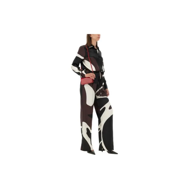 KITON Abstract print Trousers-3
