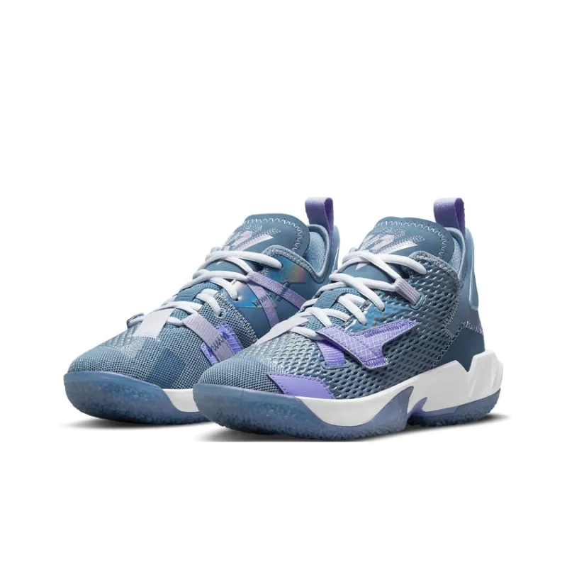 Jordan Why Not Zer0.4 Kids' Basketball Shoes Grade School-2