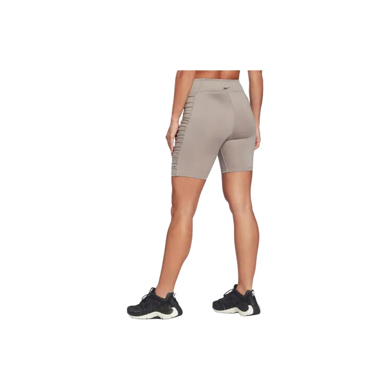 Reebok Studio Ruched High Rise Legging Leggings Women's Boulder Gray-2