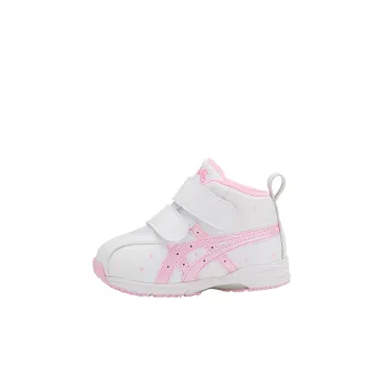 Asics Suku GD. Runner Baby SL Mid Abrasion Resistant Mid Top Toddler Shoes White Pink Infant And Toddler