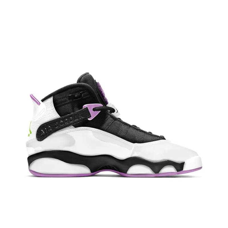 Jordan 6 Rings White Light Purple GS-1