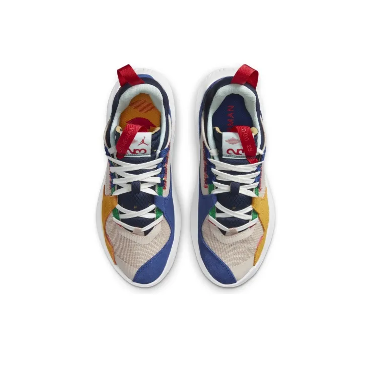 Jordan Delta Shock Absorbers With Slip Resistant Features Low Top Kids Lifestyle Shoes Multicolor Teenagers-3