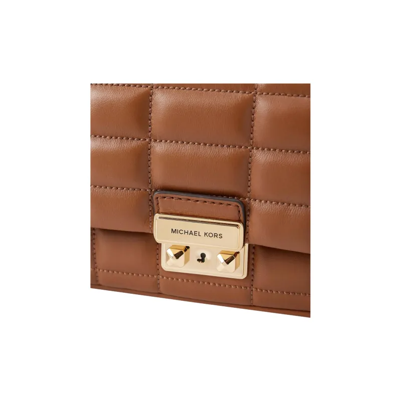 MICHAEL KORS Sheepskin Crossbody Bag, Shoulder Bag Large Size Women's Leather Brown-3