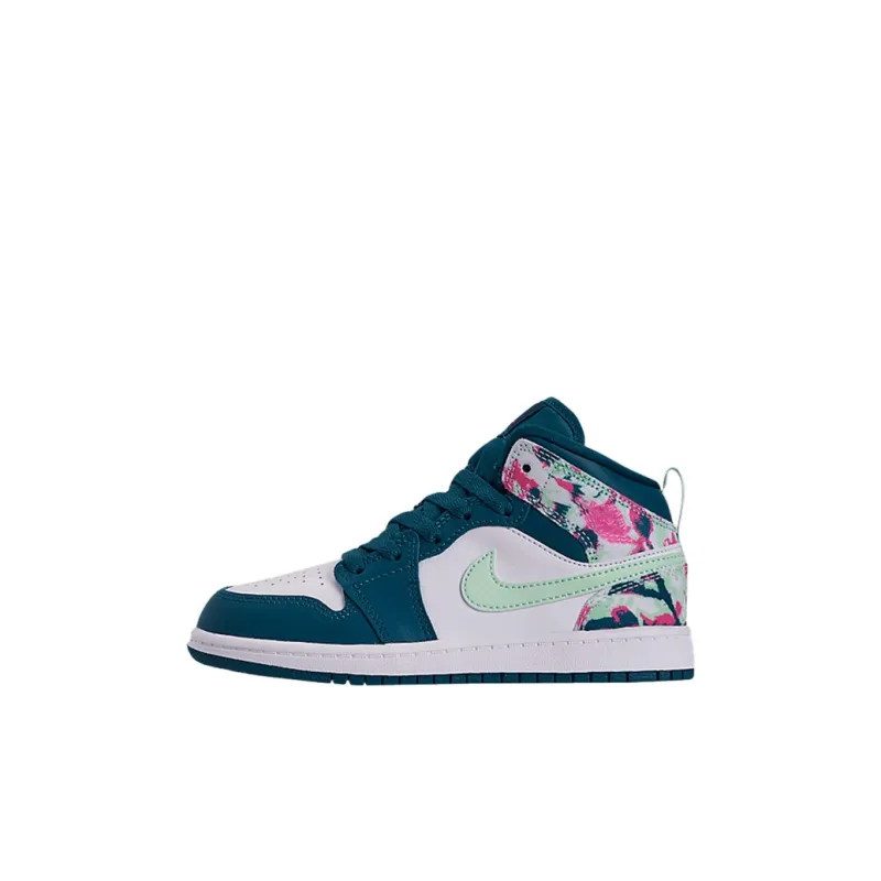 Jordan 1 Mid PS Green Abyss Frosted Spruce-0