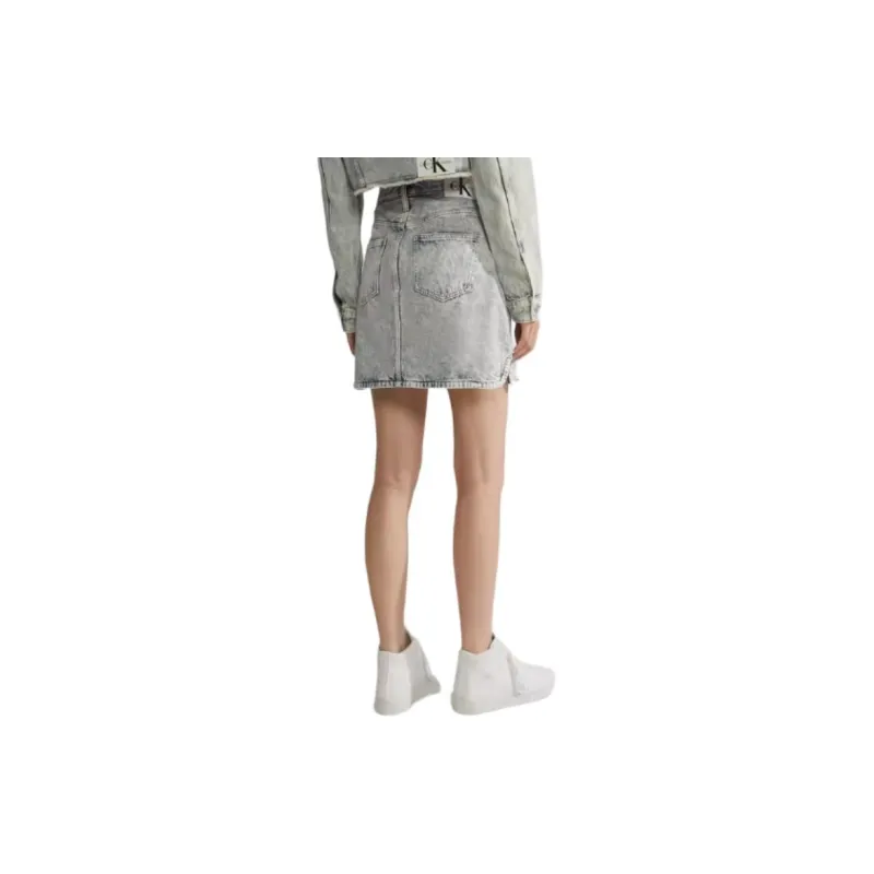 CALVIN KLEIN Denim Short Skirts Women's-3