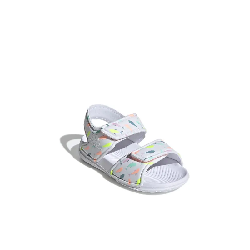 Adidas Altaswim Slip Resistant Breathable Low Top Toddler Shoes Cloud White Infant And Toddler-2