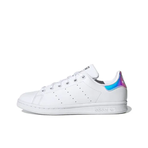 Adidas Stan Smith Cloud White Silver Metallic GS