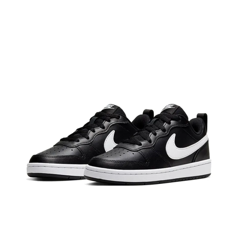 Nike Court Borough 2 Black White GS-2