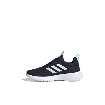 Adidas Neo Lite Racer Collection Breathable Low Top Casual Shoes Black Blue Kids'