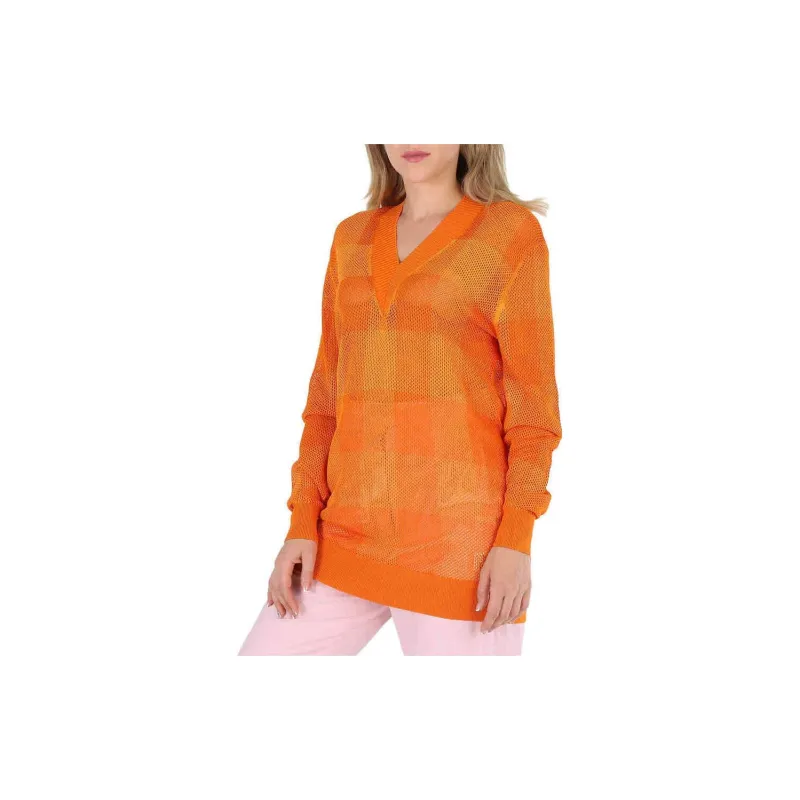 Burberry Sweater Women's Dark Orange-3