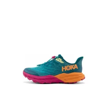 HOKA ONE ONE Cushioning Wear Resistant Low Top Kids' Running Shoes Lake Green Kids'