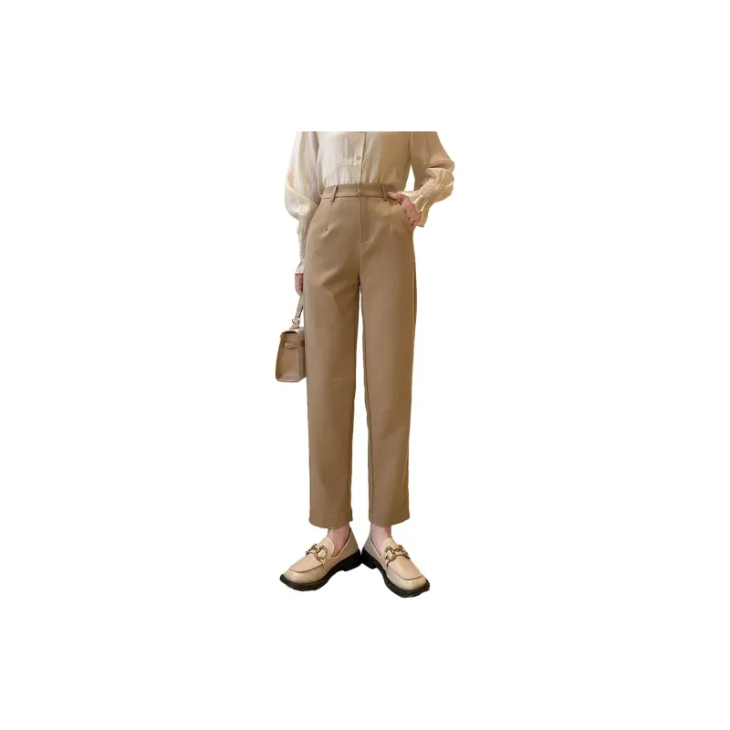 Itisf4 Casual Pants Women's Khaki-3