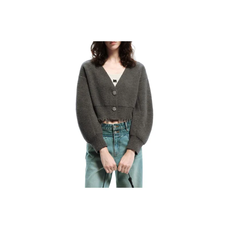 MOCO Sweater Women's Medium Heather Gray-3
