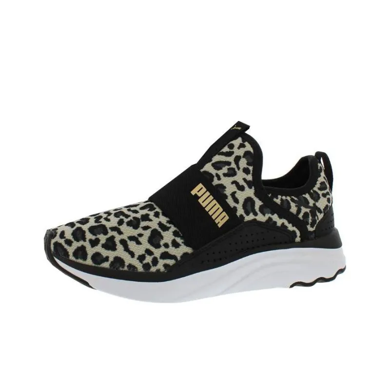 PUMA Slip-Resistant Cushioning Kids Lifestyle Shoes Black Teenagers-0