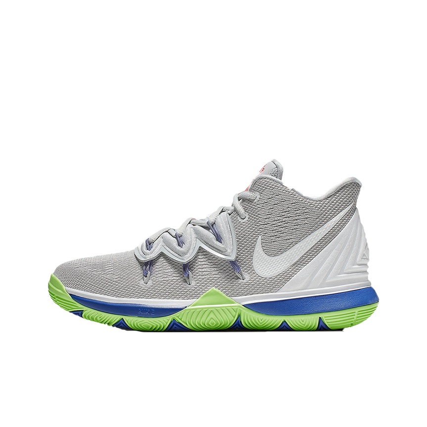 Nike Kyrie 5 Wolf Grey Lime Blast GS POIZON