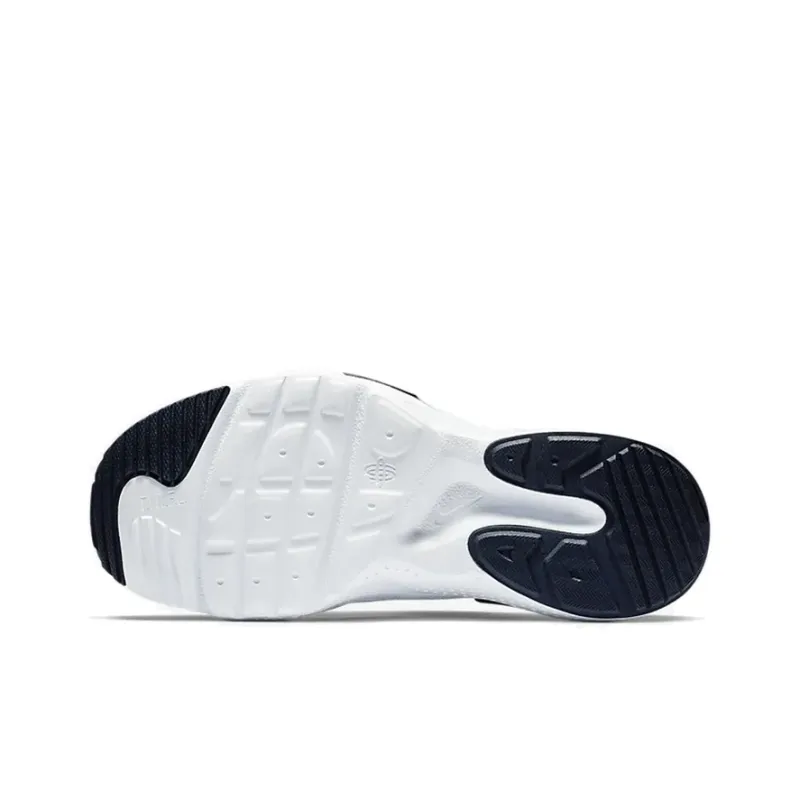 Nike Huarache E.D.G.E. Slip Resistant Lightweight Cushioning Low Top Kids' Running Shoes Obsidian Teenagers-4