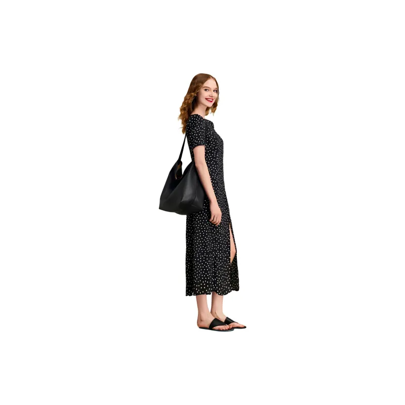 HAVVA Short Sleeved Dresses Women's Polka Dot-2