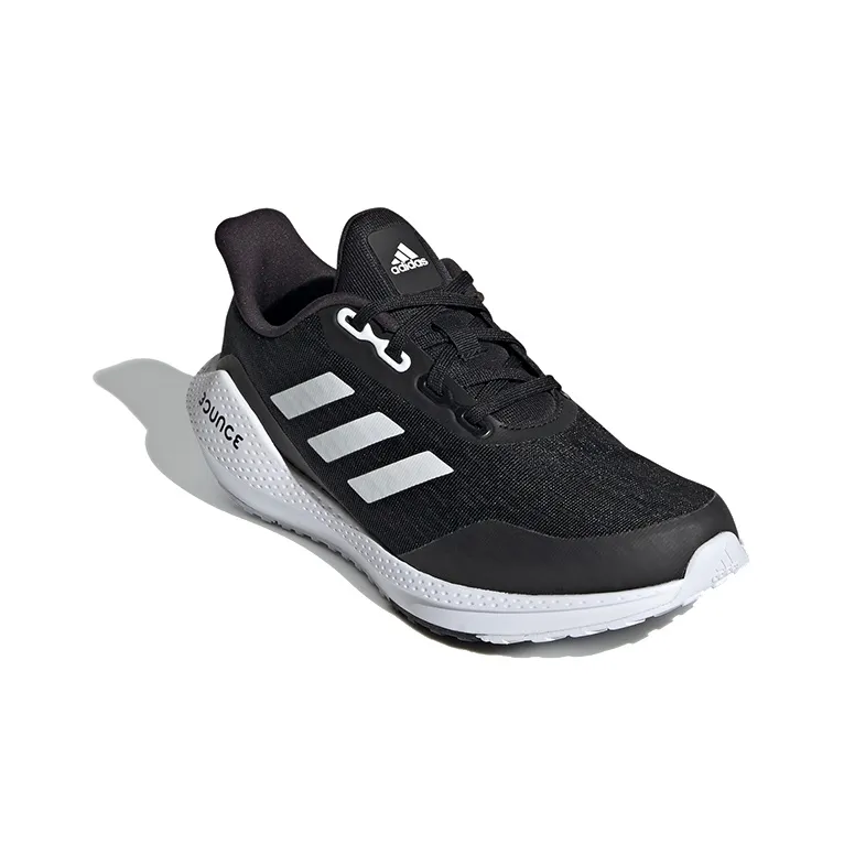 Adidas EQ21 Run Low Top Kids' Running Shoes Black White Teenagers-2