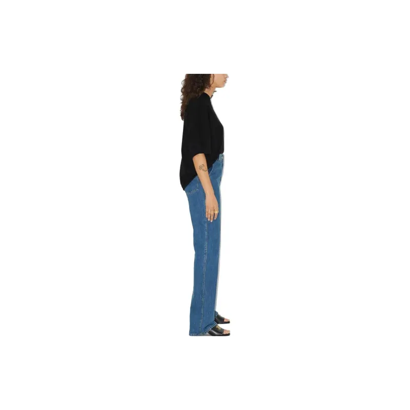 Burberry High waisted Straight leg Jeans-4
