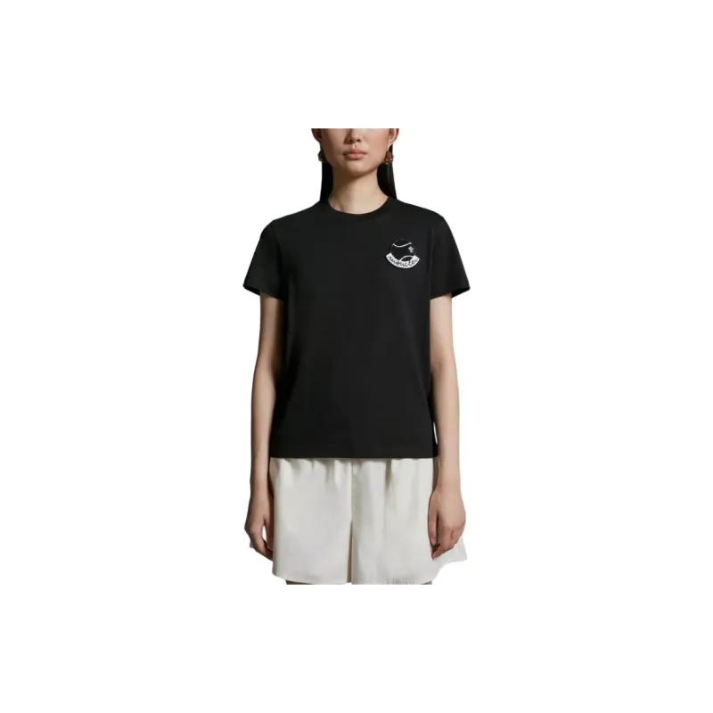 Moncler Tennis Logo Patch T Shirt-2