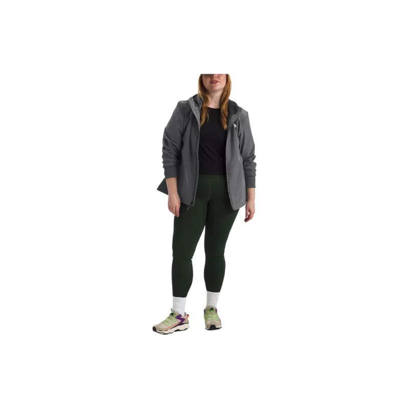 THE NORTH FACE Plus Shelbe Raschel Jackets Coats Women's Smoky Pearl Amethyst-3