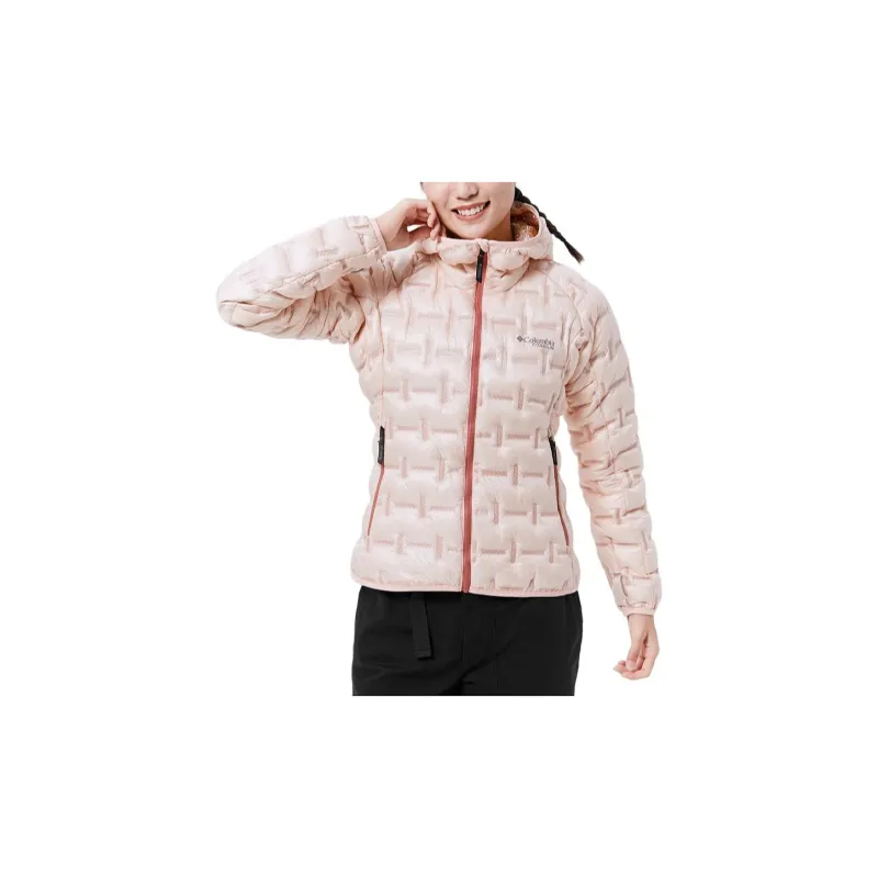 Columbia TITANIUM Down Jackets Women's Pink-4