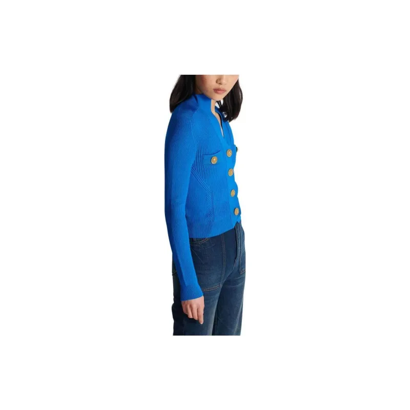 BALMAIN Sweaters Women's Blue-5