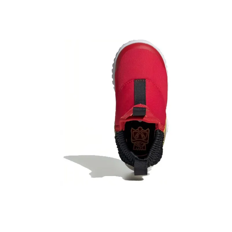 Adidas Rapidazen I Breathable Lightweight Low-Top Toddler Shoes Red Gold Infant And Toddler-4