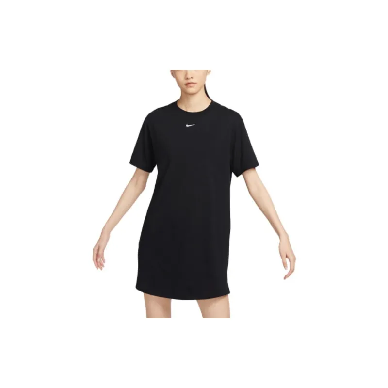 Nike Short Sleeved Dresses Women's Black-1