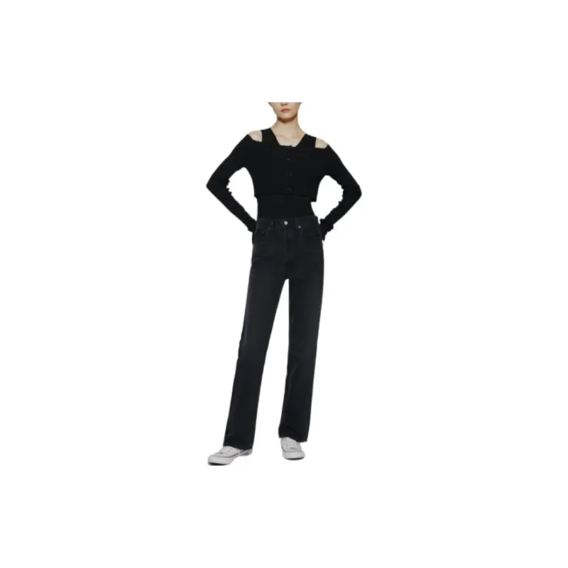 AGOLDE Jeans Women's Washed Black-2