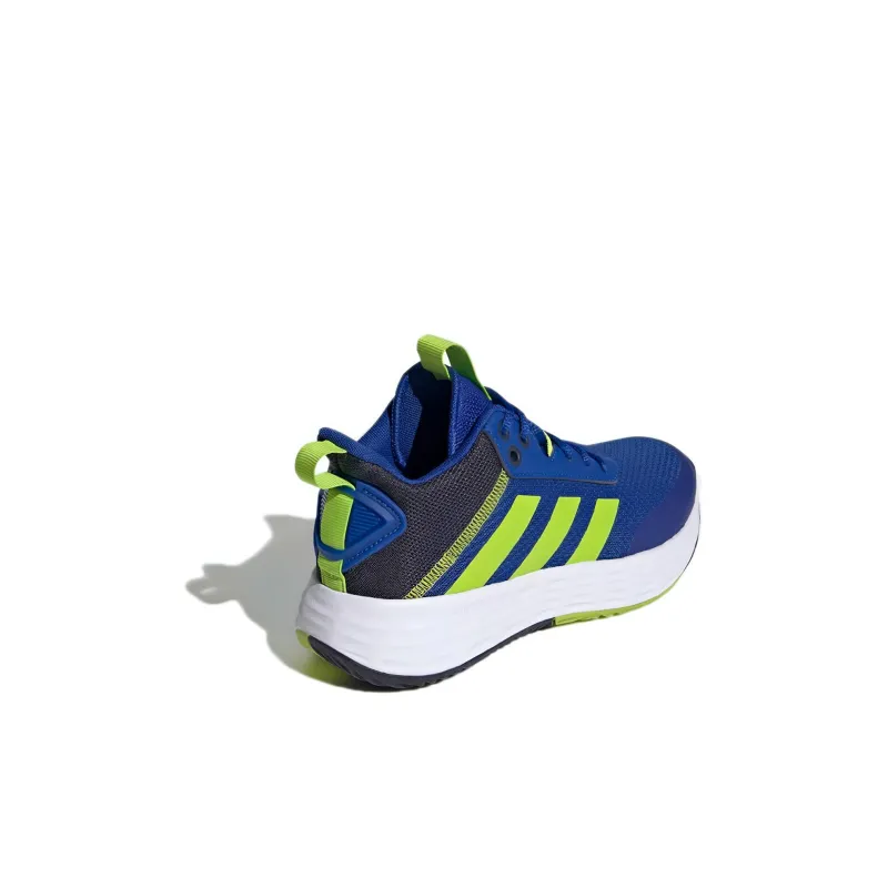 Adidas OwnTheGame 2.0 K Slip Resistant Low Top Children's Basketball Shoes Blue Green Kids'-2