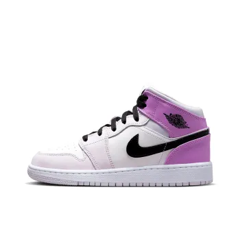 Jordan 1 Mid Barely Grape GS