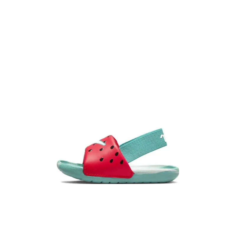 Nike Kawa Slide SE Toddler Shoes Blue Red Infant And Toddler-0