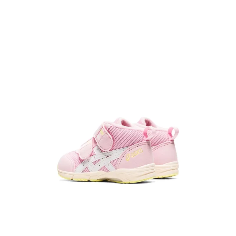 Asics GD. Runner Baby MS Mid Abrasion Resistant Mid Top Toddler Shoes Pink White Infant And Toddler-3
