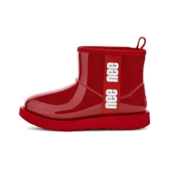 UGG Classic Clear Mini II Boot Samba Red Kids