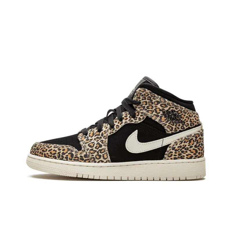 Jordan 1 Mid SE Leopard GS-0