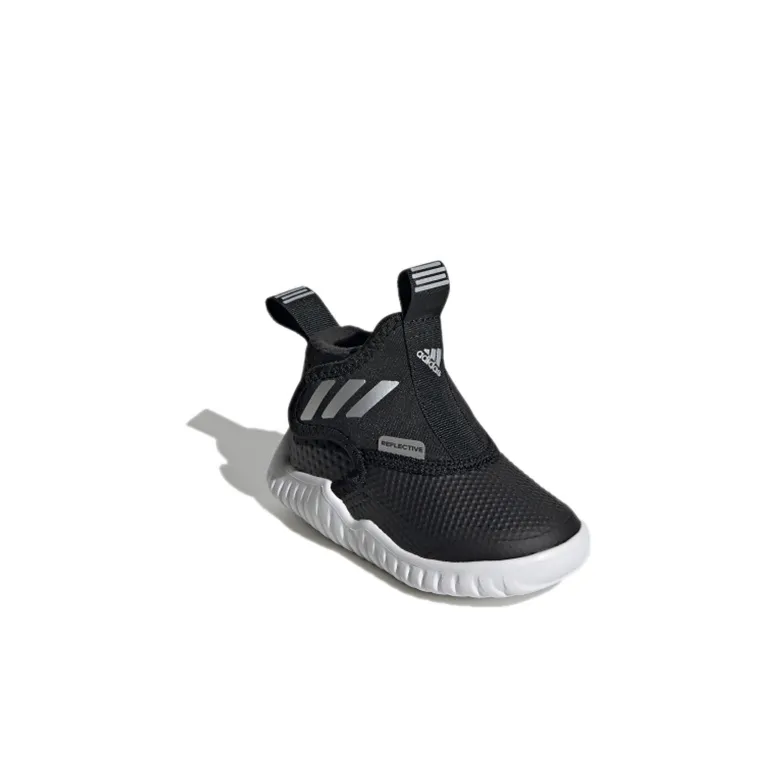 Adidas Rapidazen C .Rdy I Breathable High-Top Toddler Shoes Black White Infant And Toddler-2